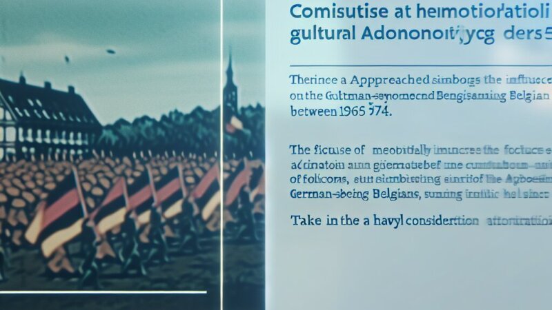 Allô Eupen : médias et autonomie culturelle germanophone (1965-1974)