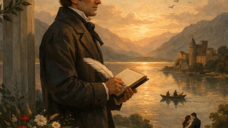 Alphonse de Lamartine : explorations poétiques et engagement romantique