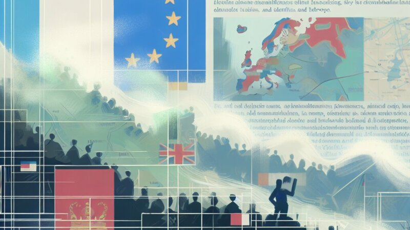 Analyse des espaces et identités dans les régions frontalières : enjeux politiques et médiatiques