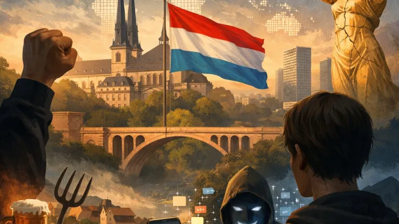 Analyse du slogan 'FCK LXB' et ses enjeux pour l'identité luxembourgeoise