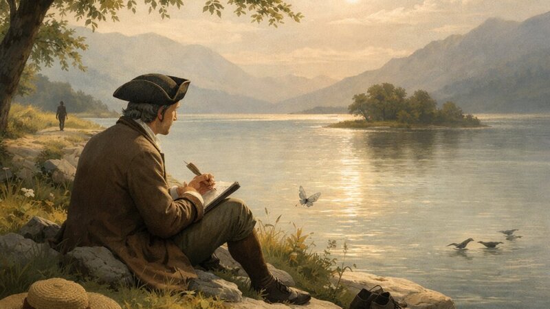 Analyse et réflexion sur Les Rêveries du promeneur solitaire de Rousseau