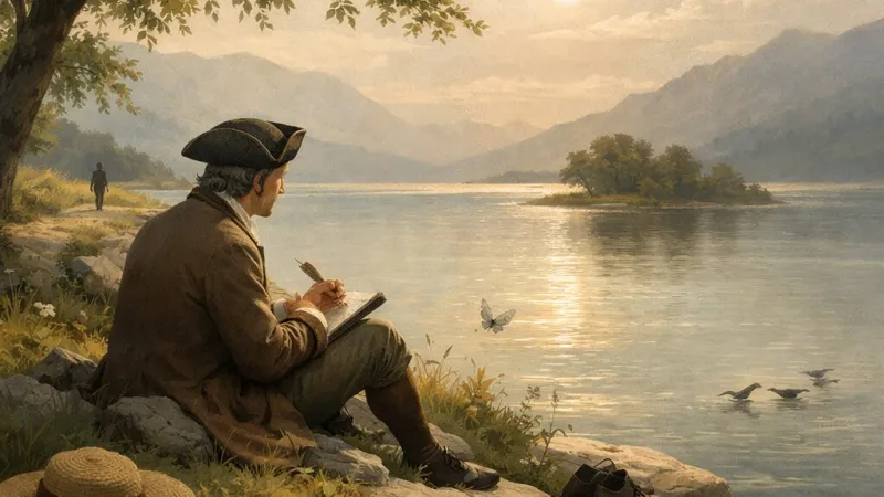 Analyse et réflexion sur Les Rêveries du promeneur solitaire de Rousseau