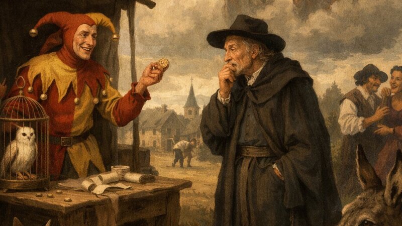 Analyse et satire dans « Le Fou qui vend la sagesse » de La Fontaine