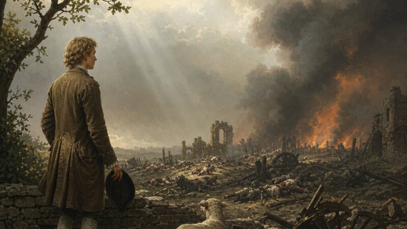 Candide, chapitre 3 : satire de la guerre chez Voltaire