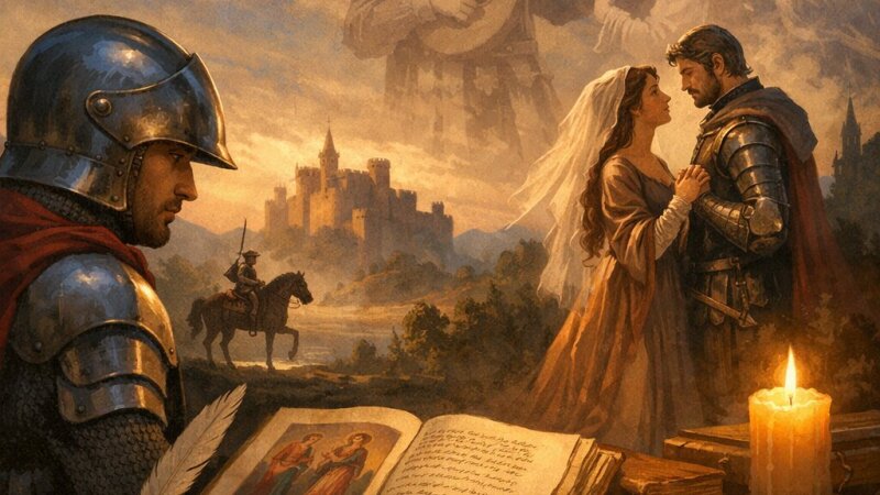 Chrétien de Troyes et la naissance du roman courtois au XIIe siècle