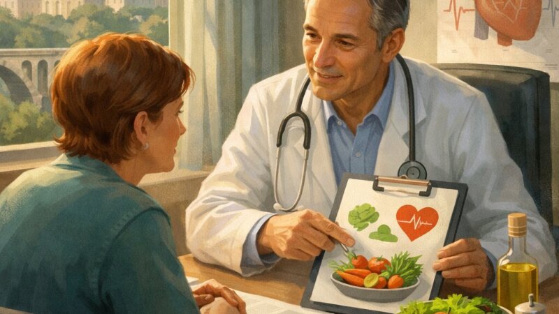 Communication médecin-patient sur la nutrition et prévention secondaire de l’hypertension