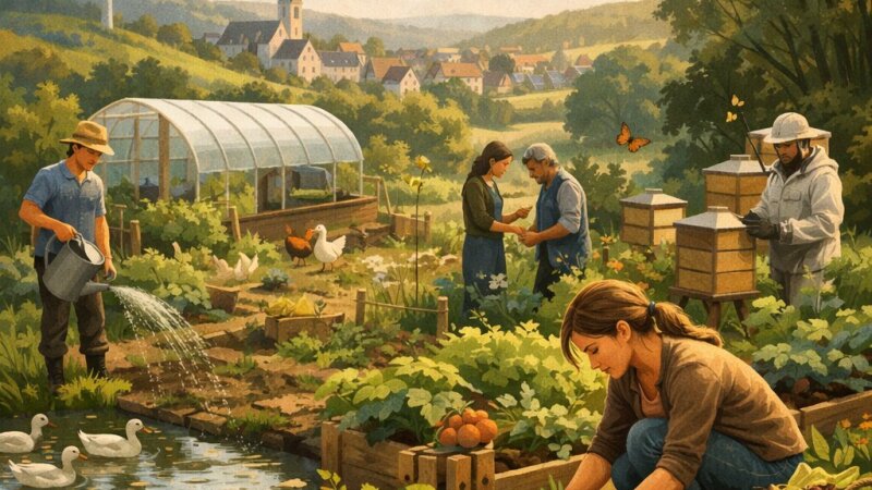 Comprendre la permaculture et son impact social sur la nature
