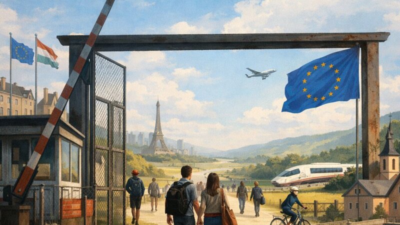 Comprendre les accords de Schengen et la création d’un espace européen sans frontières