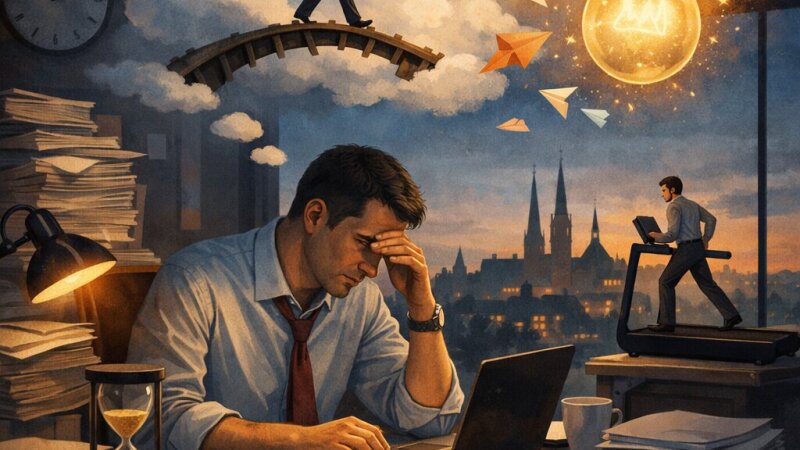 Créativité, surcharge et heures de travail chez les managers masculins au Luxembourg