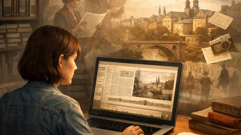 Découverte de l’interface Impresso pour explorer les journaux historiques enrichis