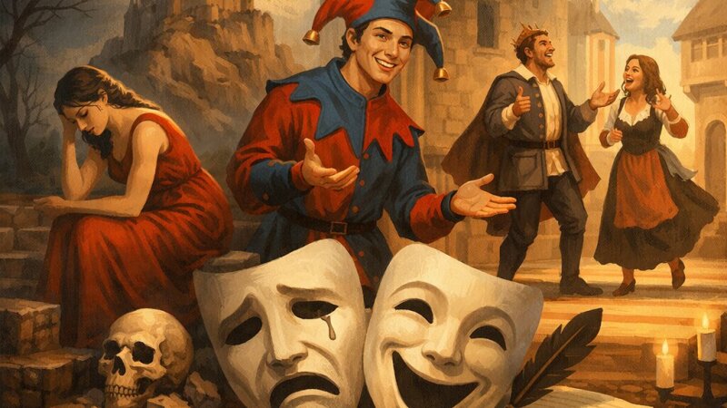Dramaturgie : Comprendre tragédie et comédie au théâtre