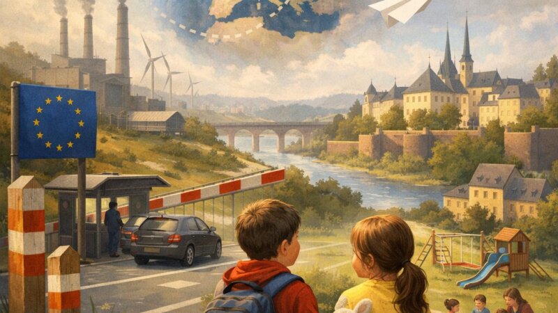 Enfants et frontières : dynamique des économies mixtes du bien-être en Europe
