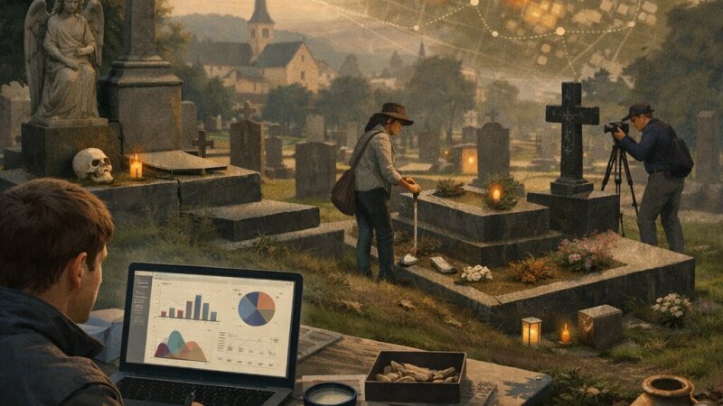 Étude quantitative de la culture matérielle funéraire : exemple d’un cimetière luxembourgeois