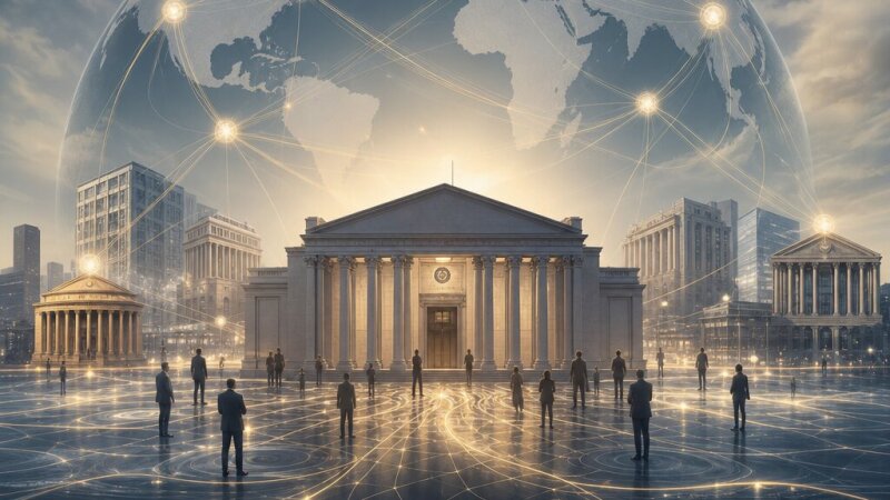 Évolution des banques centrales vers un filet mondial de liquidité