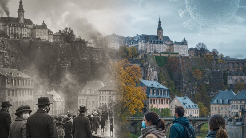 Grippe espagnole et Covid-19 : comparaison au Luxembourg