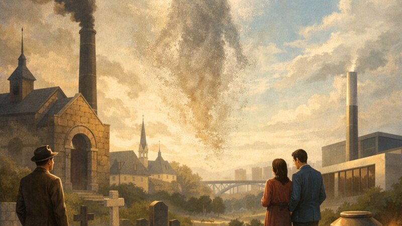 Histoire et évolution de la crémation au Luxembourg de 1900 à 2015