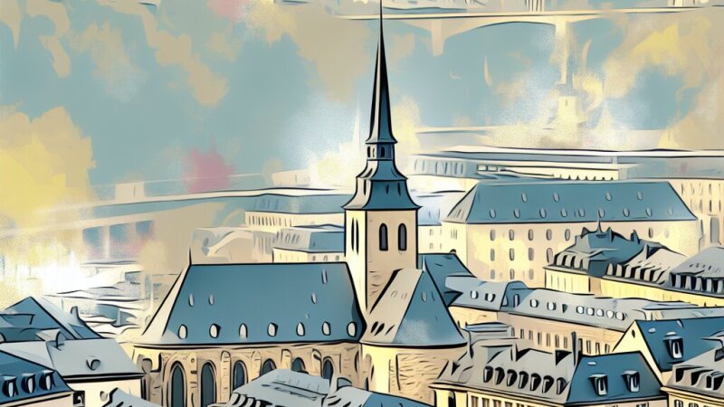 Histoire urbaine de Luxembourg : des origines jusqu'à la fin du Moyen Âge