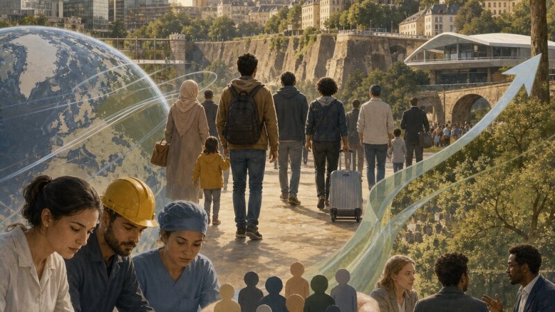 Immigration internationale au Luxembourg : analyse du rapport SOPEMI 2017