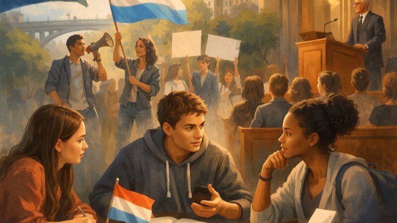 Implication politique des jeunes au Luxembourg : analyse et défis éducatifs
