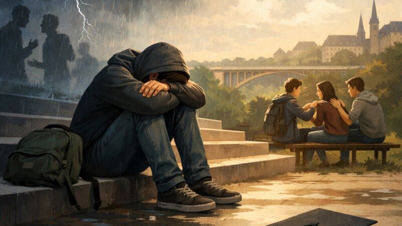 Influence des événements négatifs et du soutien social sur l'abandon scolaire