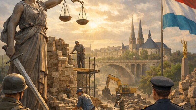 La gouvernance et la justice à Luxembourg après la Libération : défis et reconstruction