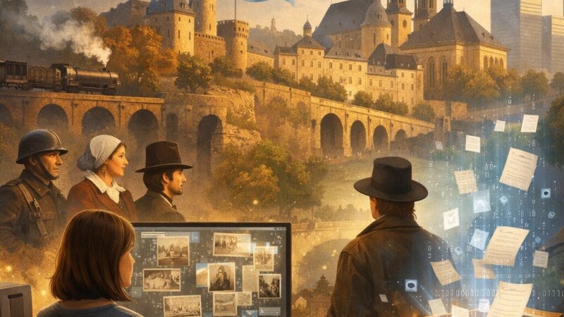 La mémoire luxembourgeoise à l’ère numérique : une histoire à redécouvrir
