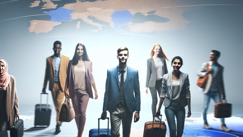 La mobilité professionnelle des jeunes en Europe : trouver un emploi à l’étranger