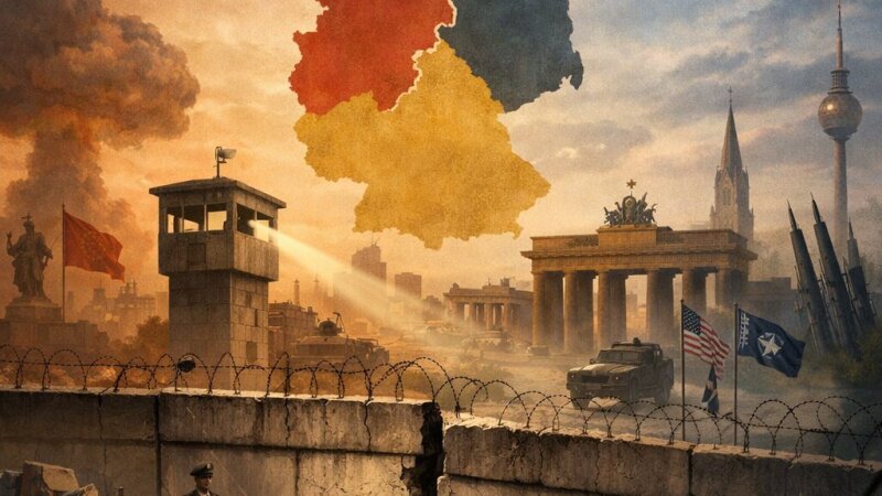 L’Allemagne divisée : reflet majeur de la Guerre froide (1945-1990)