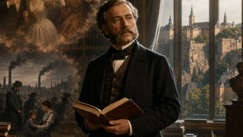 Le bibliothécaire du Grand-Duc : entre comédie et drame