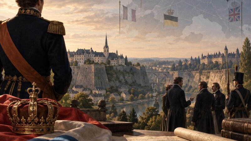 Le Luxembourg dans la Confédération germanique : une relation complexe (1814-1866)