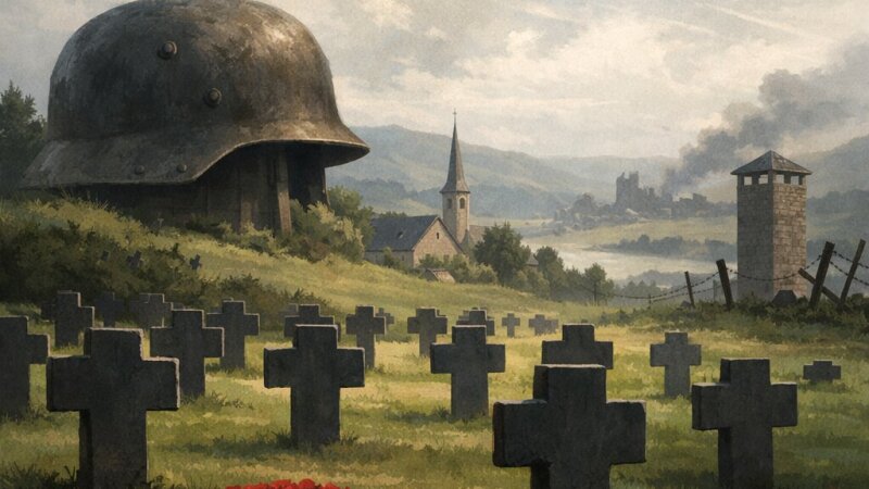 Les cimetières militaires allemands : mémoire et paysages de la Seconde Guerre mondiale