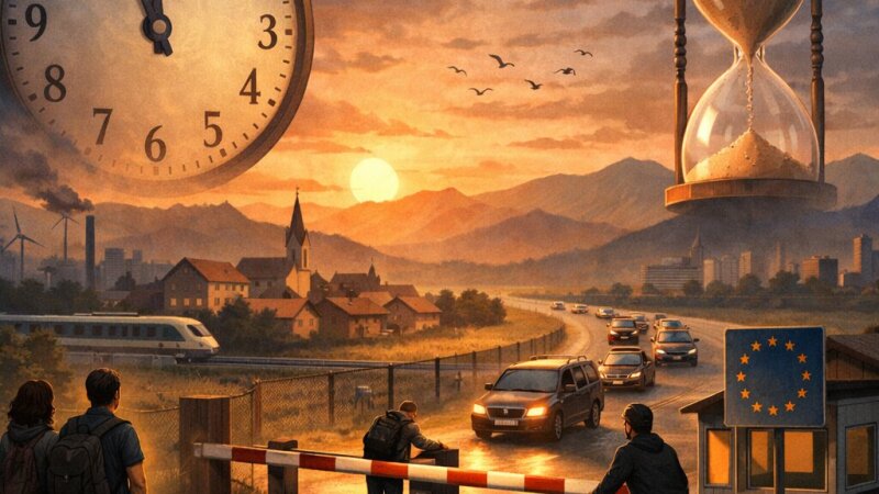 Les temporalités frontalières en Europe : enjeux et perspectives actuels