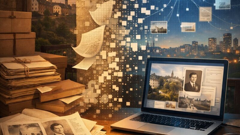 L’évolution des archives : émotions et récits de l’analogique au numérique