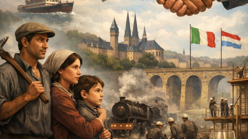 L'immigration italienne au Luxembourg : Histoire et impact (Partie 1)