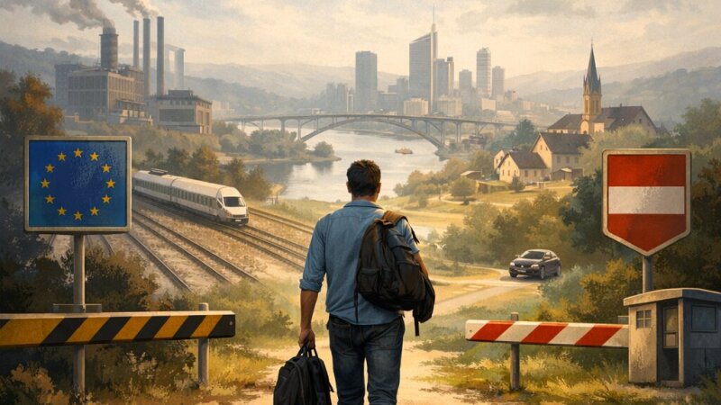 Mobilité transfrontalière en Europe : impact du statut de travailleur frontalier sur la santé