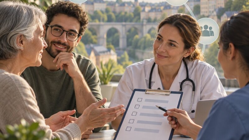 Partenariat patient-soignant : analyse qualitative et sélection des items