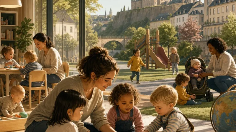 Petite enfance au Luxembourg : diversité des modes de garde