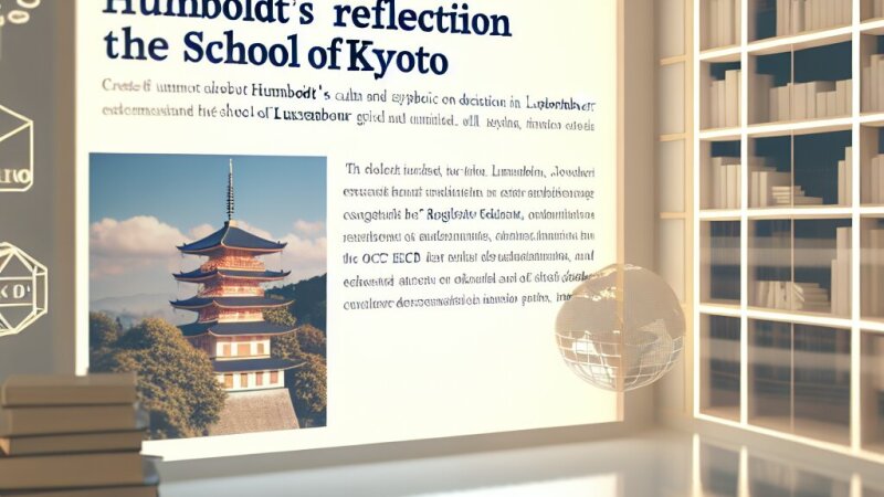 Réflexion sur l’éducation selon Humboldt et l’École de Kyoto à la lumière de l’OCDE