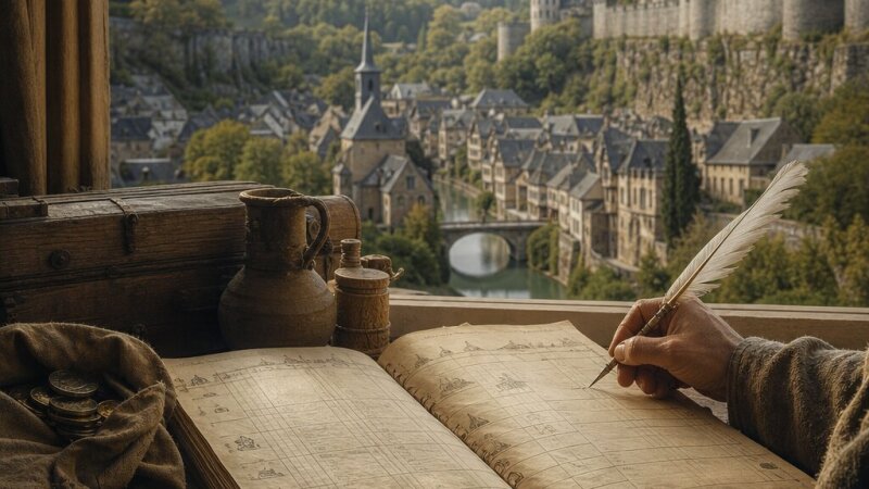 Registre des rentes de Luxembourg (1457-1458) : édition commentée