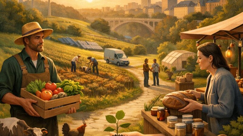 Réseaux alimentaires territoriaux : vers des transitions durables et éthiques
