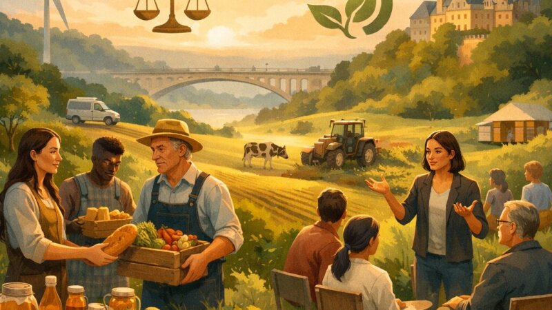 Réseaux alimentaires territoriaux au Luxembourg : enjeux et perspectives