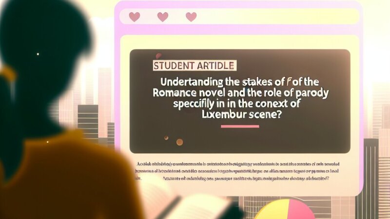 Roman romanesque et parodie : enjeux et renouvellement du genre