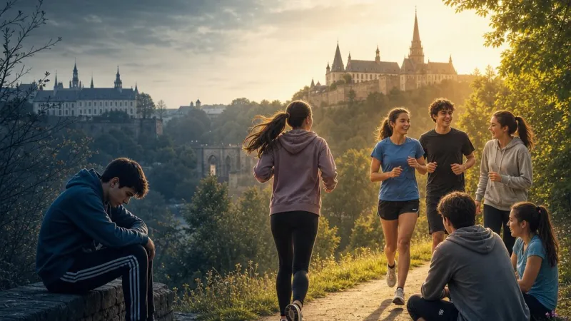 Solitude et soutien social : activité physique chez les ados au Luxembourg