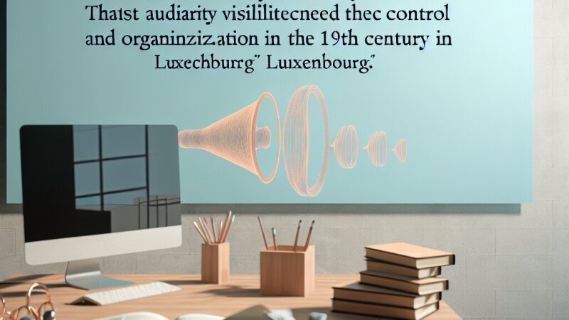 Visibilité auditive au XIXe siècle : contrôle et organisation des bureaux gouvernementaux
