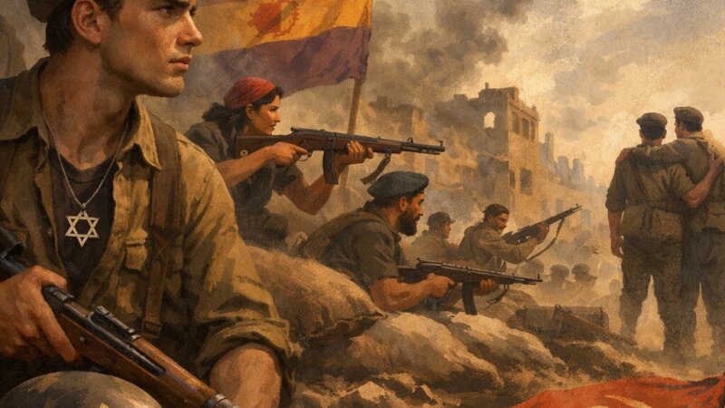 Volontaires juifs et brigades internationales pendant la guerre civile espagnole